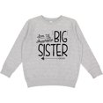 thumbnail image 2 of Inktastic I'm the Awesome Big Sister Youth Sweatshirt, 2 of 4