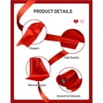 thumbnail image 3 of Cinta decorativa FAKILO 15 cm de ancho 20 m roja satinada, 3 of 6