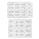 thumbnail image 1 of GOOHOCHY 2 uds moldes de fijación de paja, molde de fundición de resina epoxi, moldes para hacer manualidades, 1 of 4