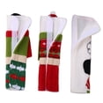 thumbnail image 4 of TETOU 3pcs Christmas Fridge Handle Covers Snowman Refrigerator Door Kitchen Appliance Protector Handle Cover, 4 of 6