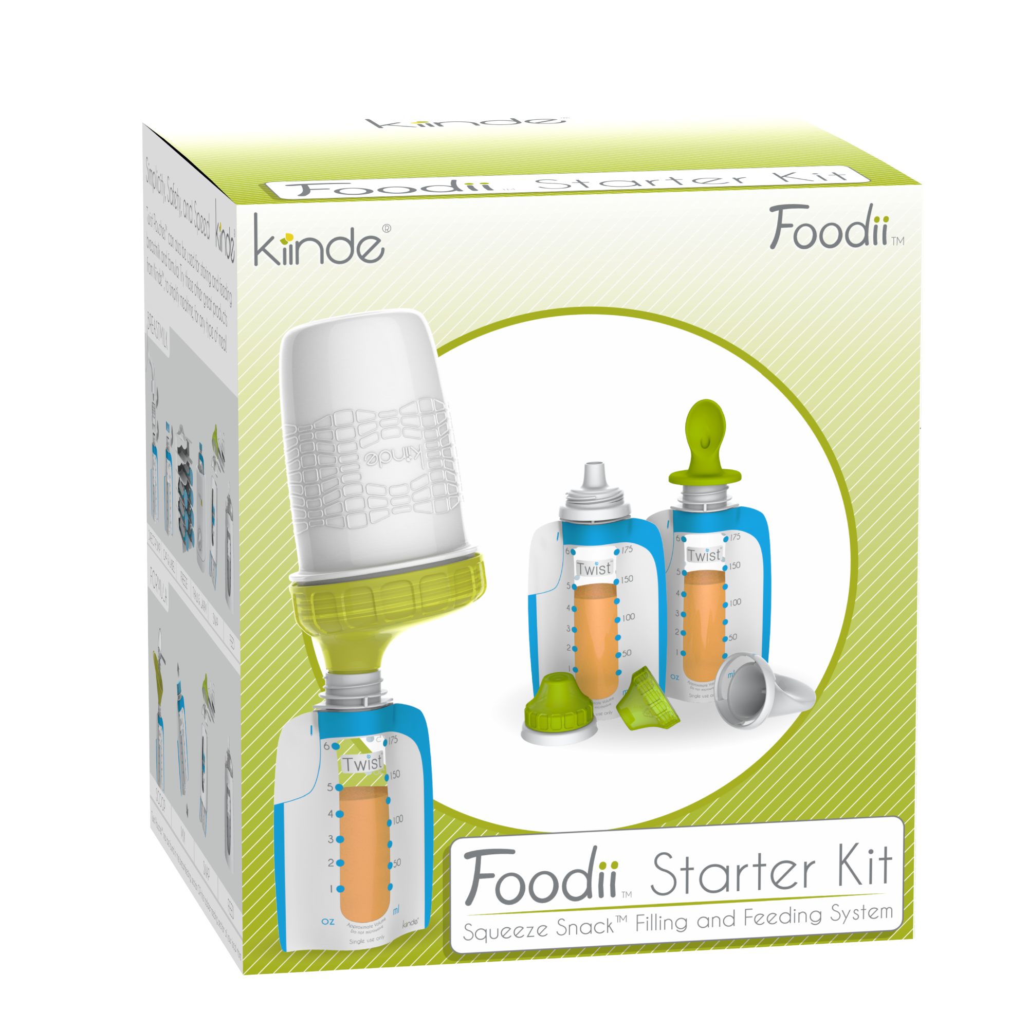 Kiinde Foodii Baby Food Maker System with Reusable Pouches photo 4