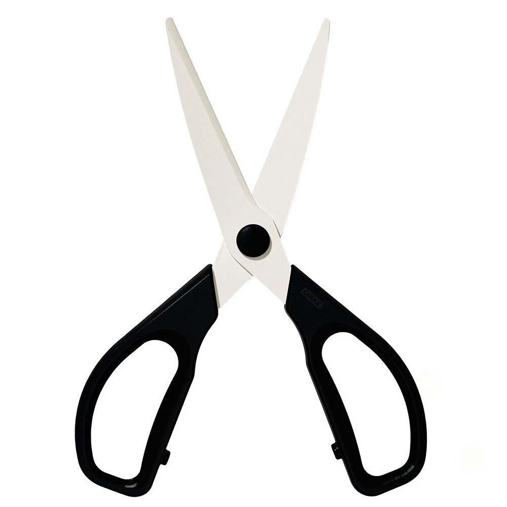 Ceramic Scissors Ultra Sharp Rust-proof Antibacterial for Kitchen & Craft