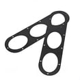 thumbnail image 2 of Rdeghly 2 pcs Universal Aluminium Alloy Rear Bumper Race Air Diversion Diffuser Panel Car Styling, Air Diversion, Diffuser Panel, 2 of 8