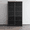 Black, variant on Aria 2 Door Modern 47" Wardrobe Armoire