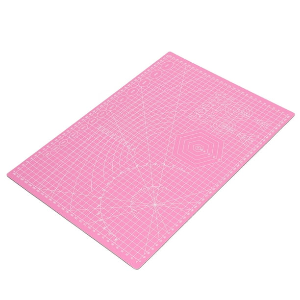 Alfombrilla De Corte Autocurativa, Alfombrilla De Corte Artesanal Rosa Con Escala De Doble Cara Tallada A Mano Para Coser Para álbumes De Recortes Para Acolchar ANGGREK Otros