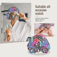 thumbnail image 7 of Colorful zebra cool Silk Bonnet for Sleeping Women Men, Adjustable Elastic Satin Bonnet Bonnet for Sleeping, Soft Similar Silk Curly Cuteness Hair Bonnet for Sleeping, 7 of 7