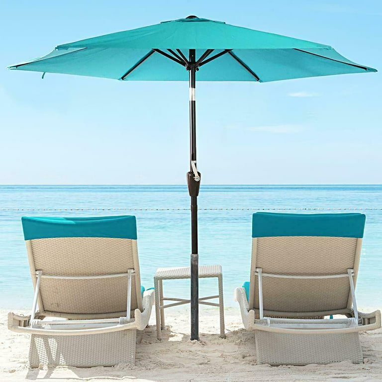 7.5ft Patio Umbrella Table Outdoor Umbrellas Clearance for