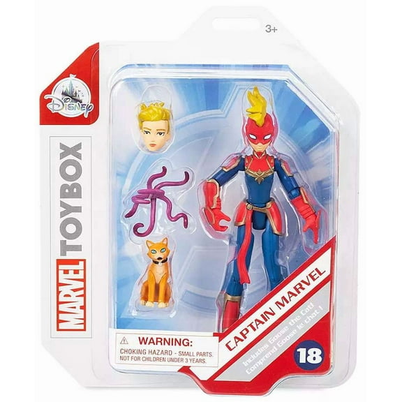 Action Captain Marvel Figure Marvel Toybox