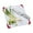 Red, variant on Farberware 11-inch x 14-inch Nonslip Plastic Cutting Board with Black Corners