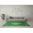 thumbnail image 3 of Ahgly Company Indoor Rectangle Medallion Emerald Green Traditional Area Rugs, 8' x 10', 3 of 4
