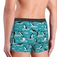 thumbnail image 3 of Fotbe Penguins On The Ice In The Sea Men’s Total Support Pouch Boxer Briefs, X-Temp Cooling, Moisture-Wicking Underwear, Regular, Long-leg and Trunk-XX-Large, 3 of 6