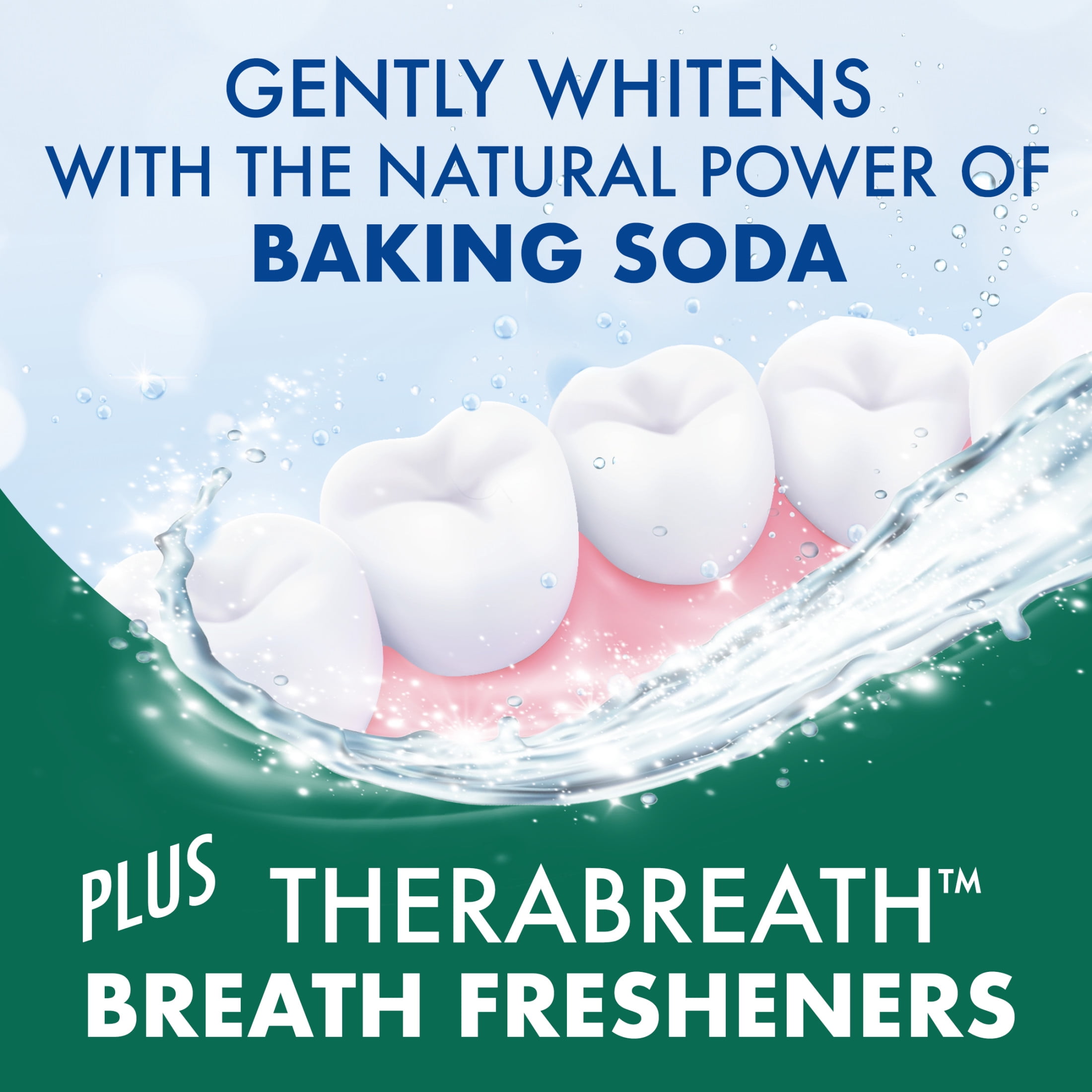 ARM & HAMMER Therabreath Fluoride Toothpaste, Invigorating Icy Mint