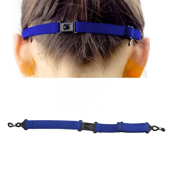 GJX Glasses 1Pc Eyeglasses Strap Adjustable End Rope Eyewear Retainer Sports Stretchy Glasses String Holder Strap Standard Sunglasses Neck Lanyard Cord Anti Slip Chain For Men Women Kids