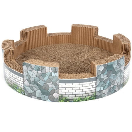 UPC: 0791611120194 | Ware CORRUGATED CATNIP CASTLE  Round  Carboard