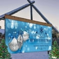 Christmas Outdoor Garage Door Tapestry Decor For Festive Party