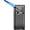 Black, variant on Portable Rocker Metal Lighter, Jet Torch Lighter, Refillable Lighters for Men Christmas Candles Thanksgiving(No Butane Fuel) (Black)