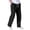 Black, variant on JTieacloth Mens Cargo Sweatpant Men's Casual Pants Comfortable Streetwear Solid Color Loose Fit Drawstring Waist Trousers For Everyday Wear Beige