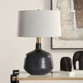 thumbnail image 3 of Uttermost Flanagan Mottled Gloss Table Lamp in Matte Black, 3 of 10