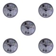 thumbnail image 2 of maskred Compact Wall Clock with Powerful Suction Cup Water Resistant for Bathroom Kitchen Black 75 x 35mm 5Set, 2 of 6