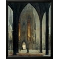 thumbnail image 2 of Cathedral in Winter, 1821, Seasons Framed Art Print Wall Art by Ernst Ferdinand Oehme Sold by Art.Com, 2 of 5
