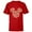 Red, variant on Disney Mickey Mouse Icon Holiday Cheer - Short Sleeve T-Shirt for Kids - Customized-Soft Pink