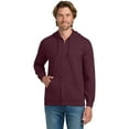 thumbnail image 5 of Gildan Heavy Blend Hooded Sweatshirt, Men's Classic Fit Fleece Pullover Hoodie, Maroon, L, 5 of 5