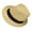Beige Yellow, variant on Hand Weaving Hat for Male Camping Casual Gathering Outdoor Sunproof Derby Hat Spring Hat for Gentlemen