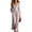 Purple, variant on Wenini Women's Fashion Button Plaid Print Jumpsuit Casual Long Sleeve Wide Neck Wide Leg Jumpsuit