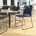 thumbnail image 4 of Navy Sled Base Stack Chair, 4 of 4