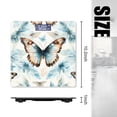 thumbnail image 2 of High Precision Body Weight Scale Smart Bathroom Scales with Large LCD Display(400lbs),Decorative for Bedroom-Seamless Pattern With Watercolor Butterflies In Soft Blue And Brown, 2 of 4
