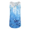 thumbnail image 4 of Tops casuales sexy de verano sin mangas para mujer Tops de chaleco sin mangas con estampado regular Fridja gh3497, 4 of 5