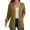 Khaki, variant on Fanxing Women's 2025 Cardigan Sweater Plus Size Long Sleeve Knit Shurg Open Front Cozy Suit Jacket with Pocket Black 2XL