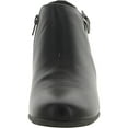 thumbnail image 3 of White Mountain Womens Noah Faux Leather Ankle Booties, 3 of 3