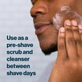 thumbnail image 3 of Gillette Skin Guard Men's Shea Butter Aftershave Face Scrub with Charcoal, 5 oz, 3 of 9