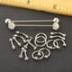 thumbnail image 3 of Pendientes de Acero Inoxidable Yinane Espárragos para Mujeres Hombres 18Pcs, 3 of 6