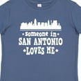 thumbnail image 4 of Inktastic Someone in San Antonio Loves Me Texas Boys or Girls Baby T-Shirt, 4 of 5