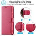thumbnail image 6 of K-Lion for Google Pixel 7A Case, Pixel 7A Wallet Case with Card Holder PU Leather Magnetic Flip Folio Shockproof Phone Cover, Rose, 6 of 7