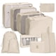 thumbnail image 5 of Bolsa de almacenamiento de viaje, juego de 10 piezas, organizador de ropa para equipaje de viaje, bolsa de almacenamiento, juego de almacenamiento simple y separado, 5 of 6