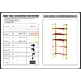 thumbnail image 7 of Taicans Over Toilet Shelf,3 Tier 61in Black Plastic Bathroom Storage Rack,Space Saver Organizer for Above Toilet Storage,Holds Toilet Paper Shampoo Towels,Sturdy Bathroom Organizer, 7 of 7