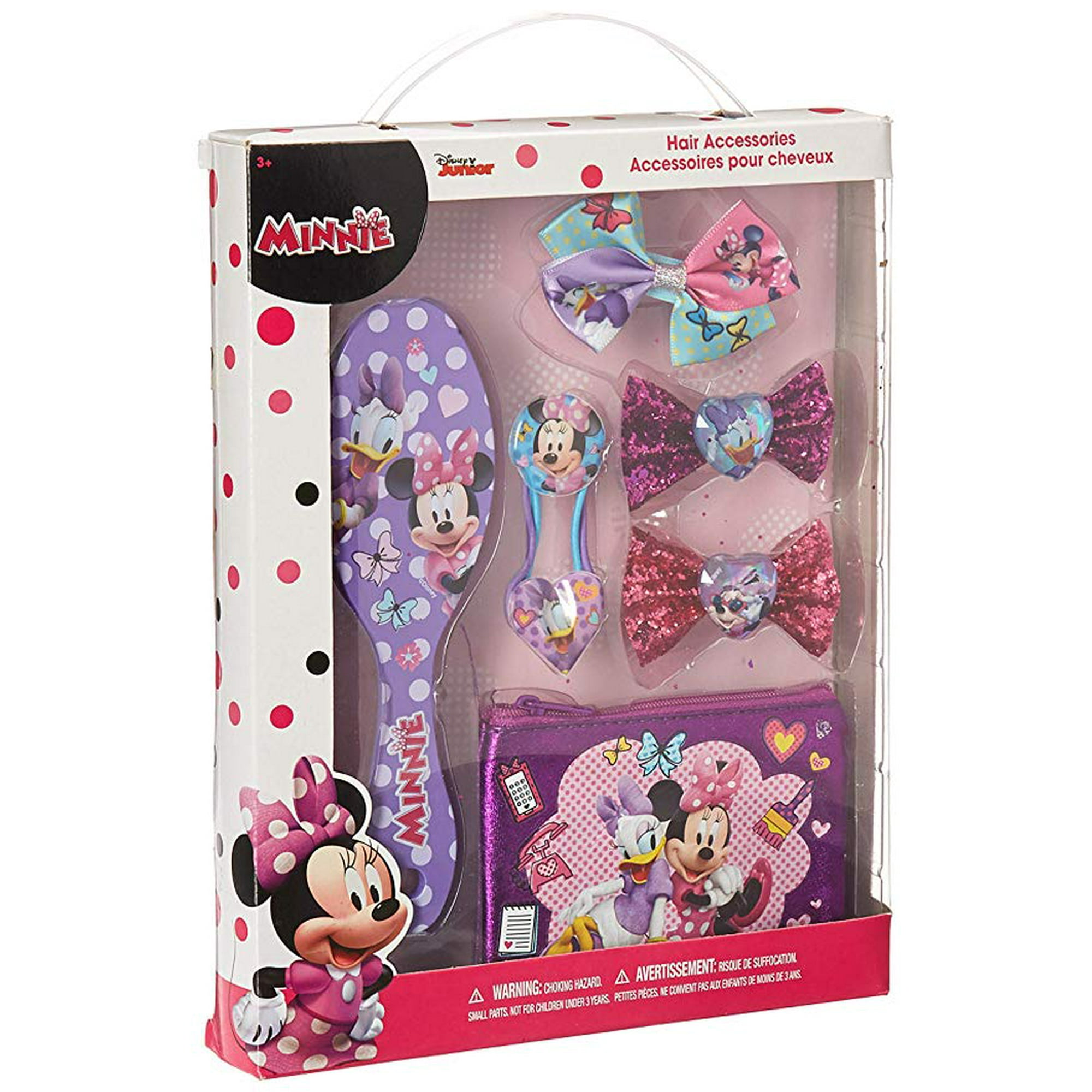 7 Piece Minnie Mouse Hair Set, Includes Hair Brush, Hair Bows, and Hair Clips | Walmart Canada 7 Piece Minnie Mouse Hair Set, Includes Hair Brush, Hair Bows, and Hair Clips | Walmart Canada