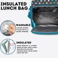 thumbnail image 5 of J World New York Women's Insulated Casey Lunch Bag with Shoulder Strap, Sprinkle, 5 of 8