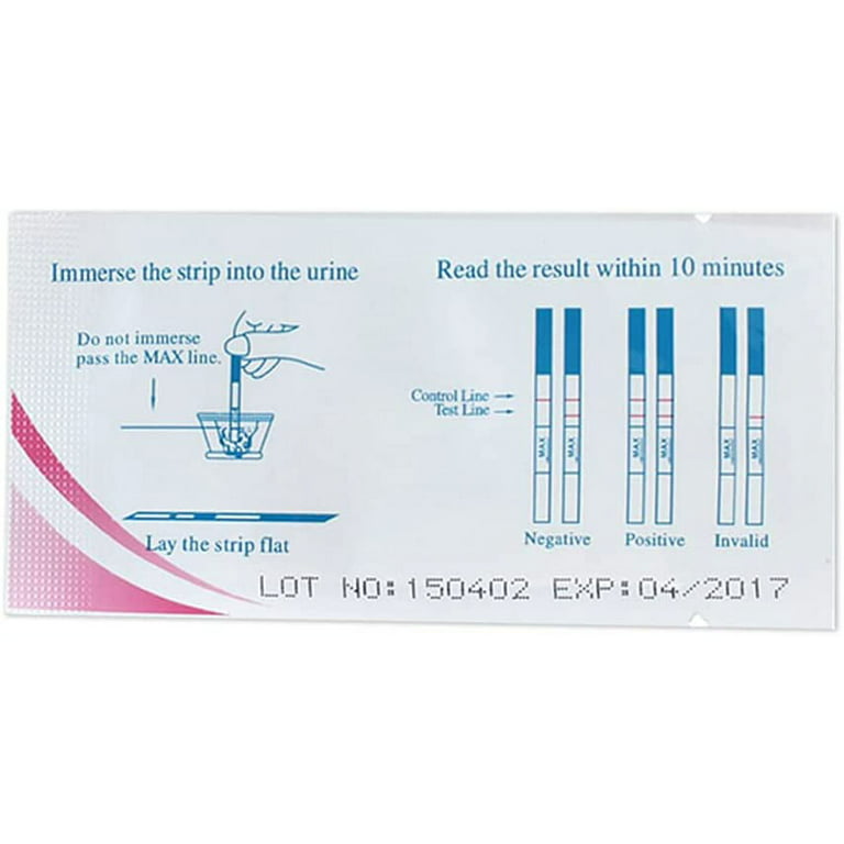 HCG Early Pregnancy Urine Test Strips Family Planning Detection