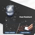 thumbnail image 6 of TECKNET Gaming Mouse Pad, Large Double-Sided Waterproof Desk Mat with Keyboard Pad for Home & Office - Black, 6 of 8