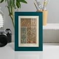 thumbnail image 5 of Nouveau Decorative II - Framed Print w/glass - Ocean Blue, 5 of 8