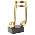 thumbnail image 5 of Elegant Golden Resin Musical Note Ornament Set for Home Decor and Gift Giving – Versatile Decoration for Music Lovers, 5 of 8