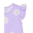thumbnail image 4 of Garanimals Toddler Girl Flutter Sleeve Print Dress, Sizes 12M-5T, 4 of 4