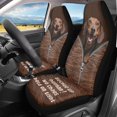 thumbnail image 2 of HUISEFOR Cute Dachshund Car Seat Covers Set of 2, Elastic Soft Front Car Seat Covers for Women Non Slip Cars Accessories Comfortable Universal Fit for SUV Truck Sedan, 2 of 7
