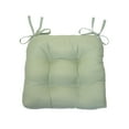thumbnail image 3 of Achim Home Furnishing Chase Chair Pads Apple Green Solid Modern Kitchen Dining Chair Seat Pads Cushions:  16" X 15" X 3", 3 of 6