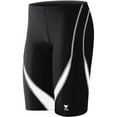 thumbnail image 2 of TYR Alliance Splice Jammer Swimsuit, Black/White, Size 34, 2 of 4
