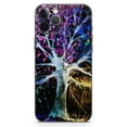 thumbnail image 2 of DesignSkinz Inverted Abstract Colorful WaterColor Vivid Tree Full-Body Skin Decal Wrap Cover for iPhone 16 Pro, 2 of 9